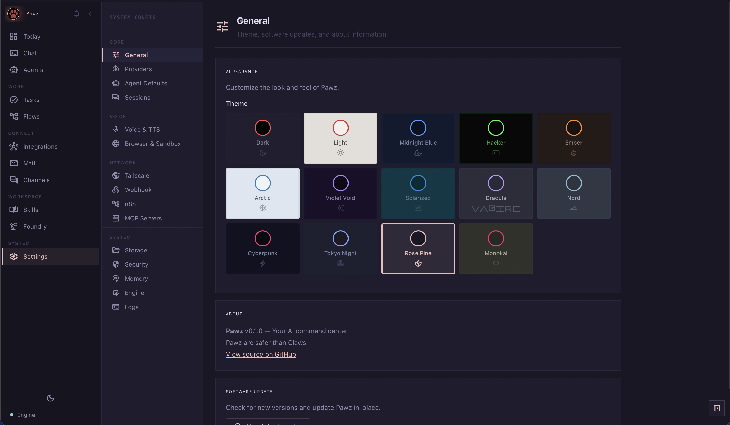 Deep Customization screenshot